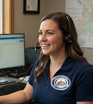 Claire, Dispatch Coordinator at Lansing Dumpster Co