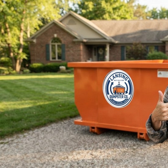 Fill the dumpster at your own pace